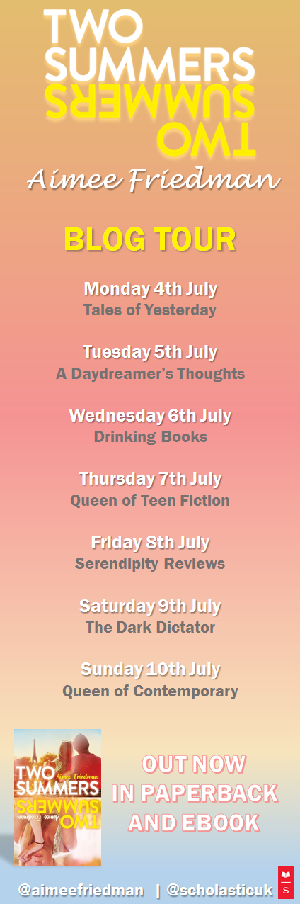 Two Summers Blog Tour Banner